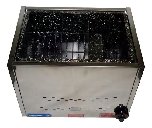 Panchera A Gas Morelli 30 Super Panchos Con Calienta Pan