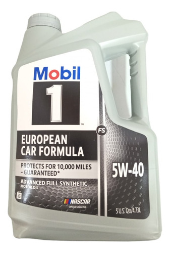 Aceite Mobil 1 5w40 Full Sintético Fórmula Europea 5 Litros