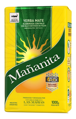 Yerba Mañanita 4flex 1kg