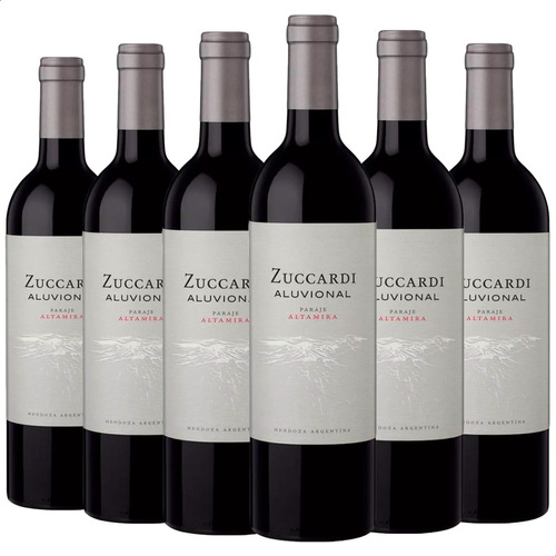 Vino Zuccardi Aluvional Paraje Altamira Pack X6 - 01almacen