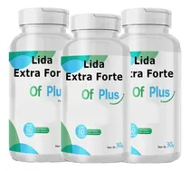 Comprar Kit Lida 3 Potes 180 Cáps Lida Of Plus Premium Exttra Forte