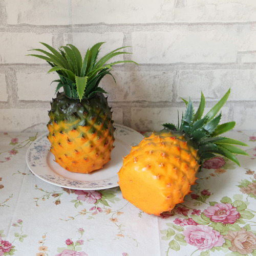 Modelo De Fruta Y Piña De Simulación De 2 Piezas, Modelo De