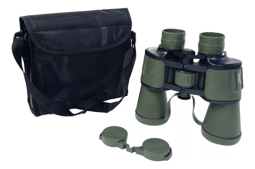 Binoculares 20x50 Verde Militar Con Estuche