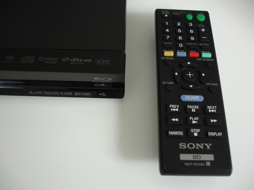 Blu Ray Player 3d Sony Dvd Desbloqueado Sacd