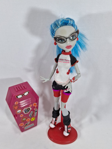 Boneca Ghoulia Yelps Monster High Physical Deaducation Aula (Usado)