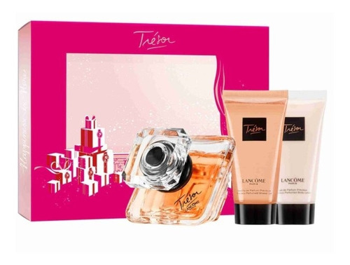 Set Perfume Tresor 30 Ml Edp + Gel De Ducha + Crema Lancome