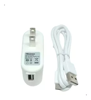 Cargador Hisense Blanco Todos Los Modelos 1 A F20 Y Más Krt