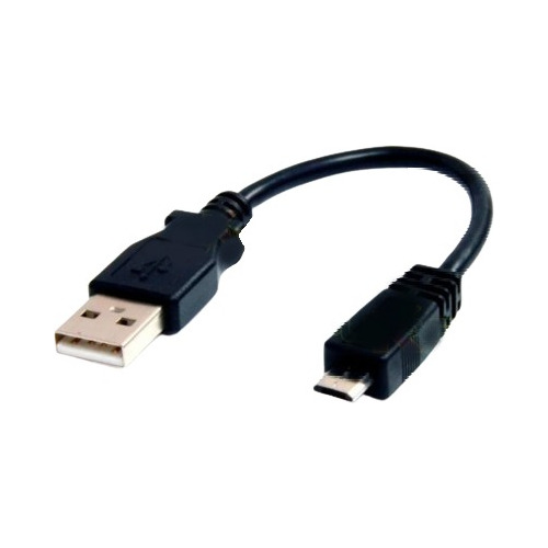 Cable Micro Usb Macho A Usb Macho De 10 Cm Para Celulares Pc