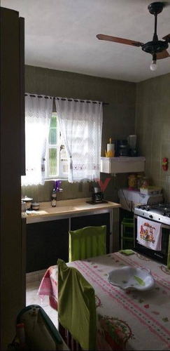 Casa Com 1 Dormitório Para Alugar, 80 M² Por R$ 1.300/mês Com Edícula - Vila Tupiry - Praia Grande/sp - Ca0835