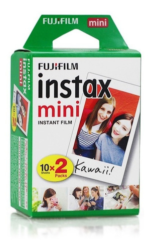 Filme Instax Mini 8 Fuji - 20 Fotos