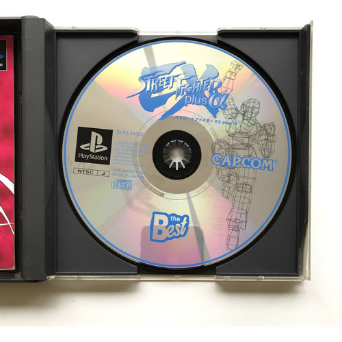 Street Fighter Ex Plus Alpha Ps1 Original Japonês (Usado)