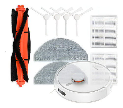 Kit De Acessórios Aspirador De Pó Robô Xiaomi S20 E10 E B112