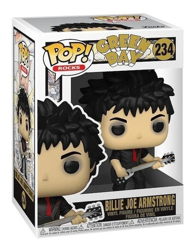 Funko Pop Nuevo Vinilo 10cm Green Day - Billie Joe Armstrong