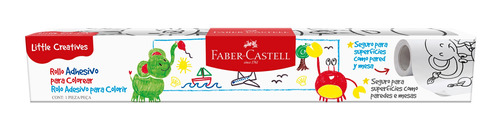 Rollo Adhesivo Para Colorear Faber-castell Little Creatives