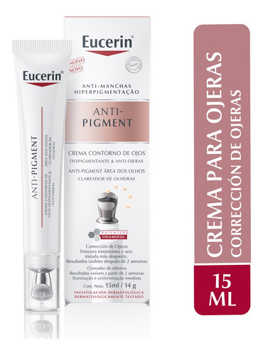 Eucerin Anti-pigment Crema Facial Anti Ojeras 15ml