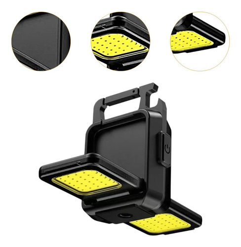 Linterna Del Llavero, Alto Brillo, Mini Luz Recargable De
