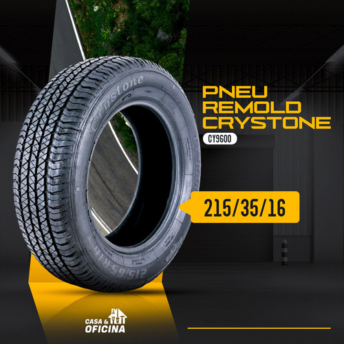Pneu 215/65r16 96p Crystone Duster Renegade Toro Remold (Recondicionado)