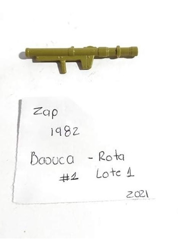 Gi-joe Vintage Zap Basuca Rota 1982 #1