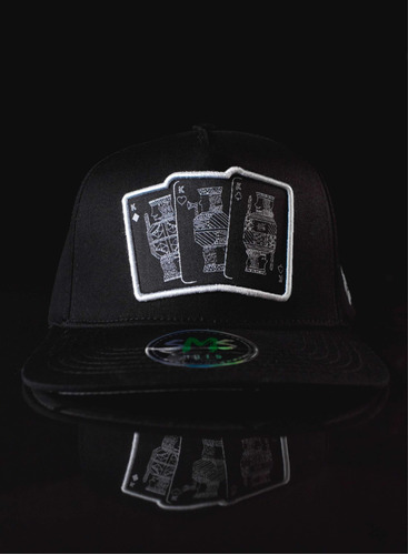 Gorra Cartas - Tercia De Reyes Black