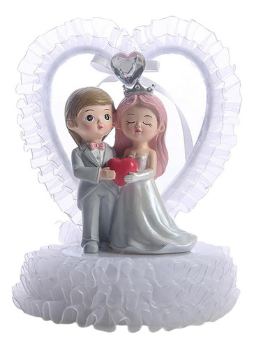 W Adornos Para Tartas De Novia Y Novios, Modernos Y