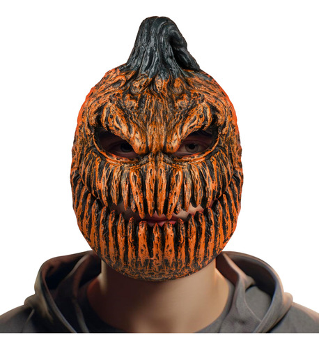 Máscara Facial De Calabaza Jackolantern De Halloween , Ate.