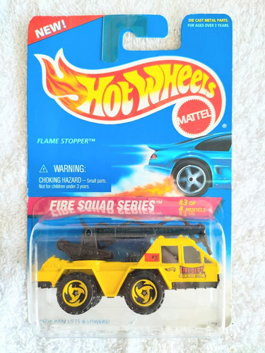 Flame Stopper, Bomberos, Hot Wheels, 1995, Esc. 1/87, A358