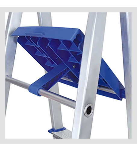 Imagen 3 de 7 de Escalera 8 Escalones Aluminio 1.73 Mts Mor