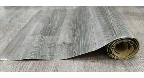 Imagen 3 de 9 de Piso Vinílico Rollo 10m2 1,2mm Símil Madera Pvc