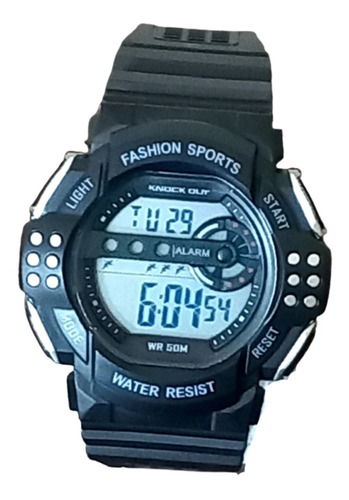 Reloj Hombre Knock Out 8165 063 Cronógrafo Digital Alarma 