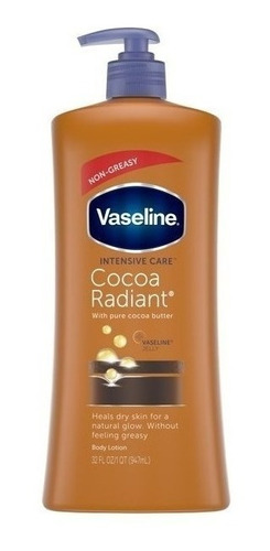 Vaseline Cocoa Radiante Crema Cuerpo 32oz(932ml)