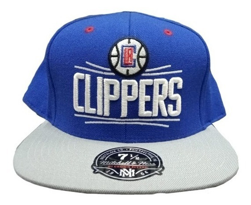 Gorra /mitchell-and-ness /losangeles La Clippers  Crown Azul