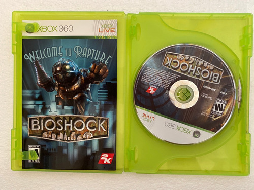 Juego Xbox 360 Original Bioshock Y Oblivion Elder Scrolls 4 (Usado)