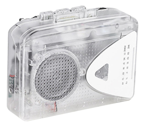 Reproductor De Cassette Portátil Transparente Con