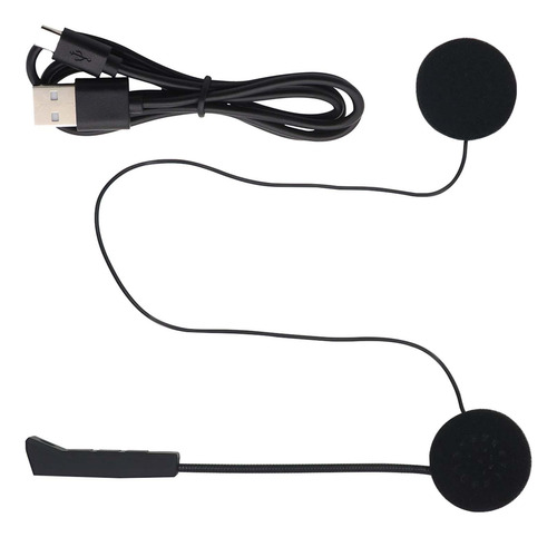 Fone De Ouvido Para Capacete De Motocicleta Claro E Viva-voz