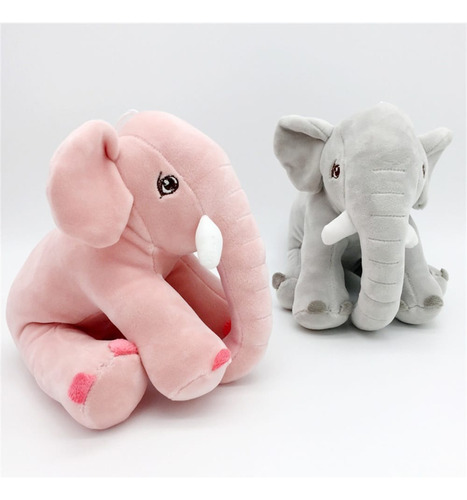 Peluche Elefante Tierno Baby Colores Antialérgico Regalos 