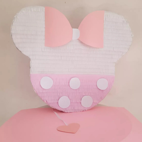 Piñata Minnie Silueta Negra O Blanca