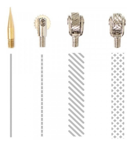Puntas Decorativas Cortante Y Fusion Para Fuse (4 U)