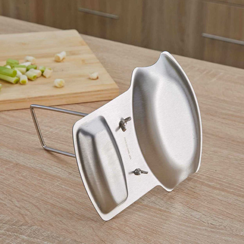 D Soporte For Tapa Y Cuchara De Acero Inoxidable For Cocina
