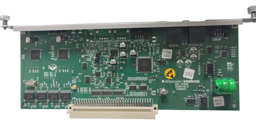 Placa Cpu Para Central Cp 192/352 Intelbras