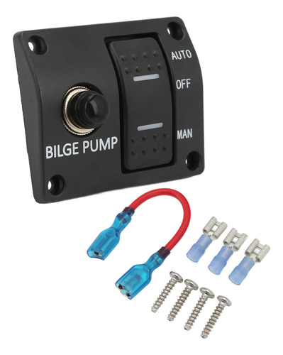 Panel De Bomba De Achique De 3 Vías, 12 V, 24 V, Disyuntor I
