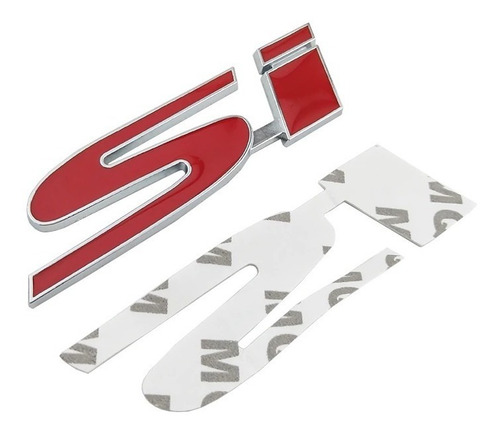 Imagen 1 de 2 de Emblema Si Para Cajuela Honda Civic 1996-2000 / 2006-2015
