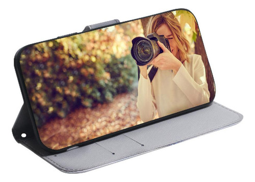 Funda Abatible For Honor X7b Pu Cartera De Cuero Pintado