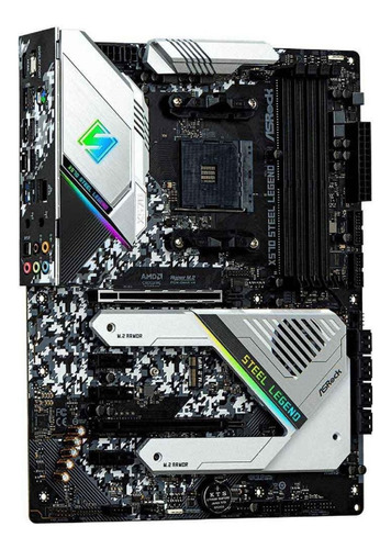 Placa madre de computadora ASRock Steel x570 steel legend l