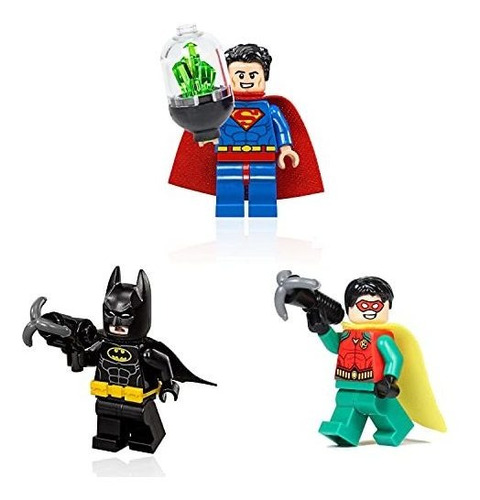 Set Mini Figuras Lego Dc Super Héroes Superman Batman Y