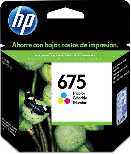 Cartucho Original Hp 675 Cn691al Officejet 4000 4400 4575