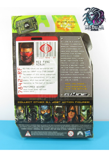 Gijoe. The Rise Of Cobra - Red Fang Ninja 2009 Meduzacomics