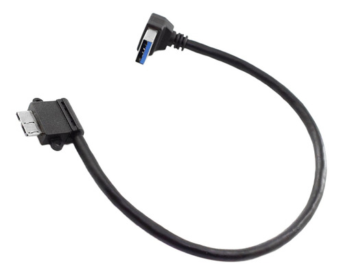 Para Baixo Angular 90 Grau Usb 3.0 Para Micro Usb 3.0 Cabo 1