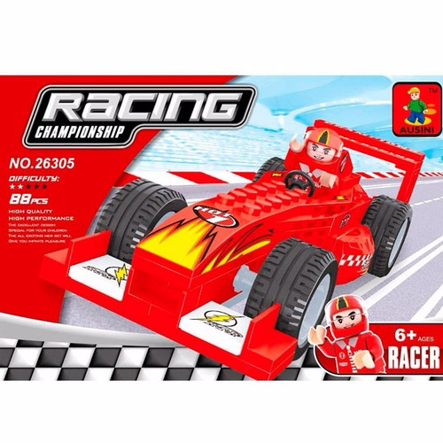 Bloques Tipo Lego Racing 88 Pcs