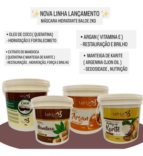 Shampoo Galão Tropicalia 4,800ml E Mascara Karite 2kg