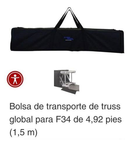 Global Truss Bolsa 1,5 Transporte Para 4,9 Pies Profesional 